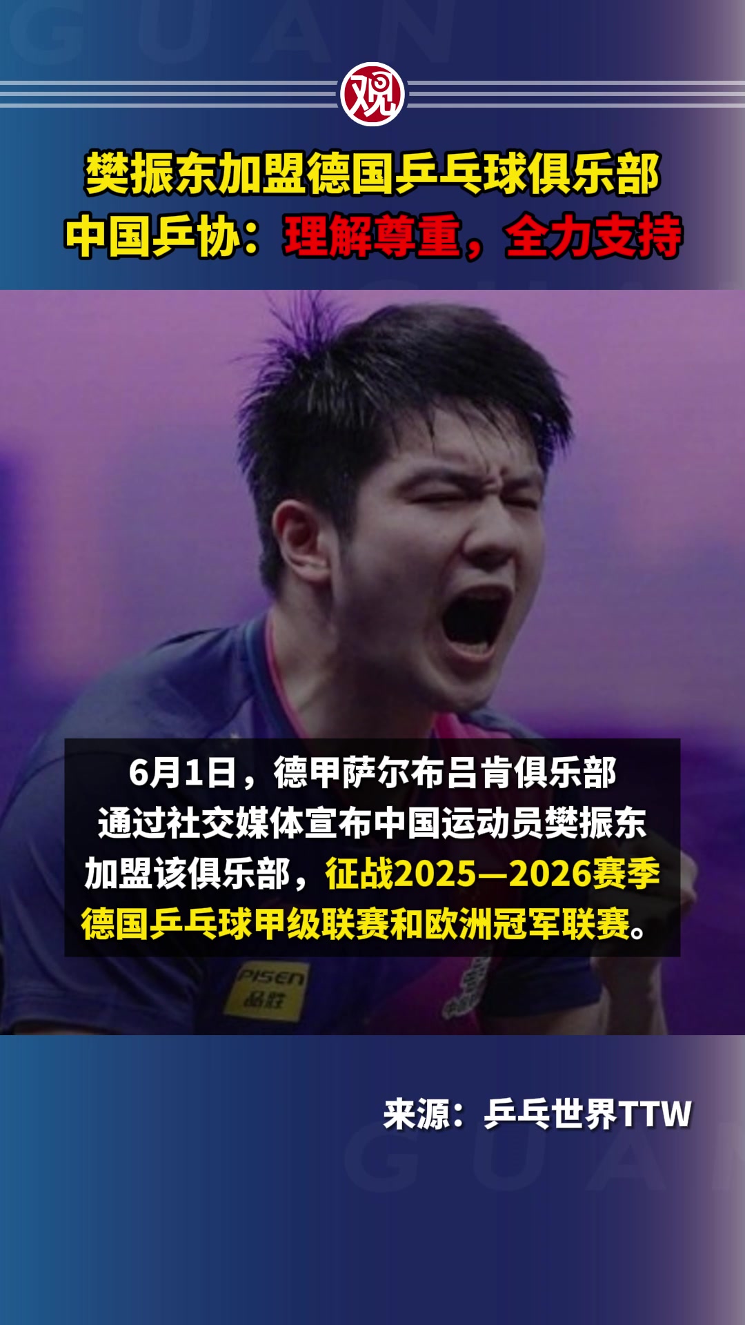 波兰乒乓球队绝地反击德国乒乓球队,樊振东统治全场的简单介绍 波兰乒乓球队绝地反击德国乒乓球队,樊振东统治全场的简单介绍