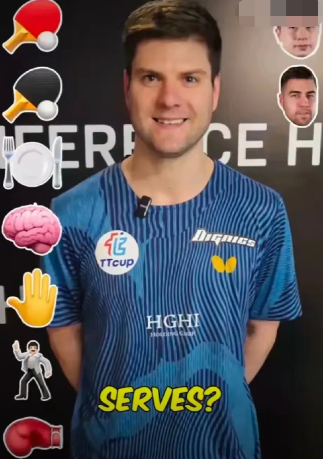 法国乒乓球队力克英国乒乓球队，奥恰洛夫惊艳世界的简单介绍