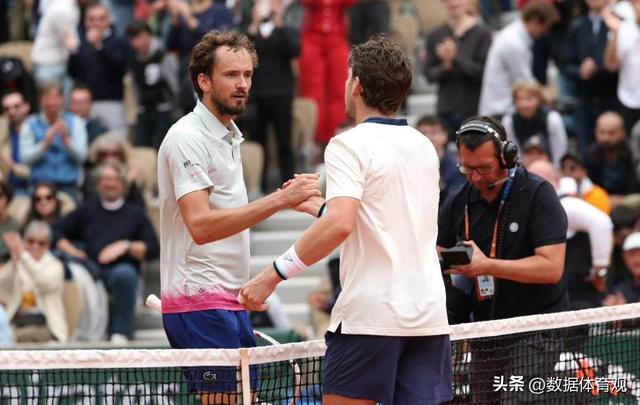 蒙特卡洛大师赛逆转法网，梅德韦杰夫统治全场的简单介绍